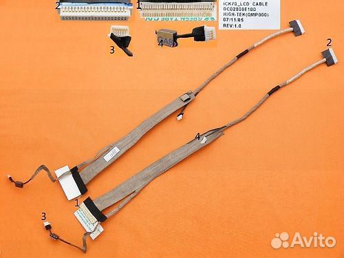 Шлейф матрицы Acer 7220, 7520, 7720