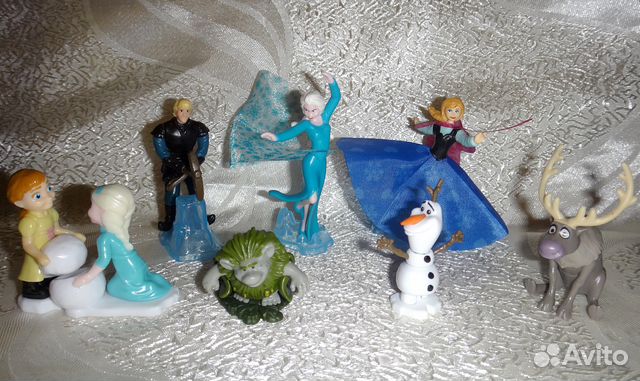 Киндер игрушки из коллекции Холодное сердце