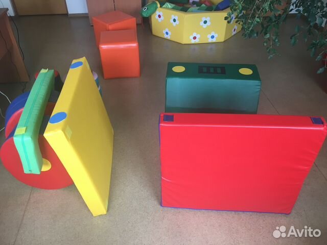 Мягкий игровой модуль Трактор 13 элементов Мягкий игровой модуль Трактор 13 элементов