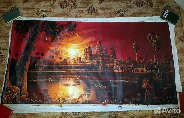 Редкая картина из дворца Короля Камбоджи - лот 2 Редкая картина из дворца Короля Камбоджи - лот 2