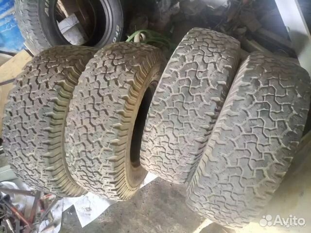 265/75/16 б/у 3шт Bfgoodrich All-terrain