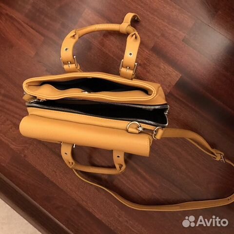 Сумка женская Zara Basic желтая Сумка женская Zara Basic желтая