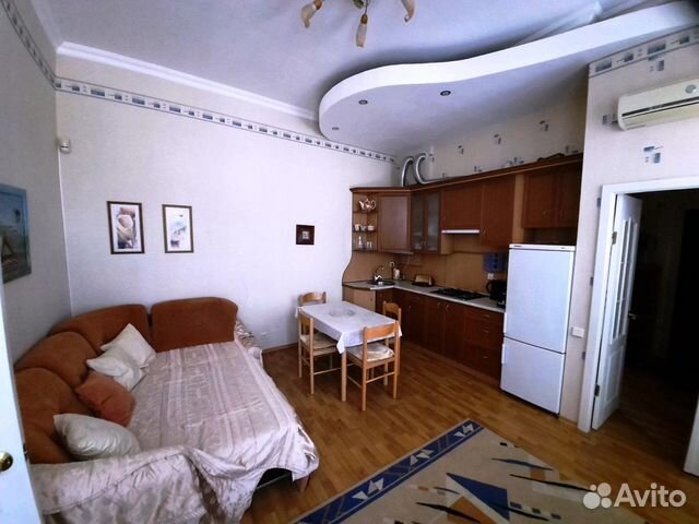 

Квартира-студия, 45 м², 3 кровати