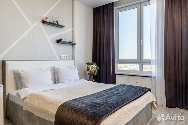 

Квартира-студия, 38 м², 2 кровати