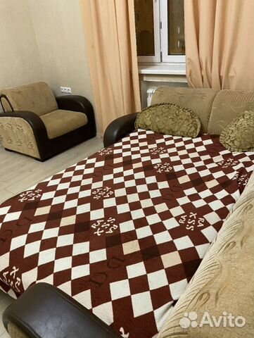 

1-к. квартира, 40 м², 2 кровати