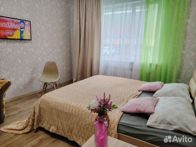 

Квартира-студия, 27 м², 2 кровати