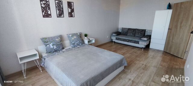 

1-к. квартира, 38 м², 2 кровати