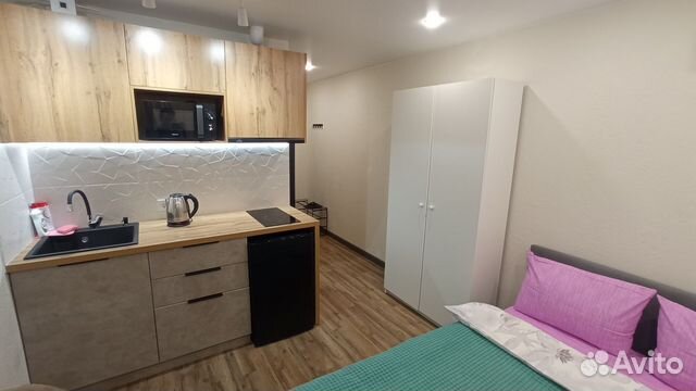 

Квартира-студия, 18 м², 1 кровать