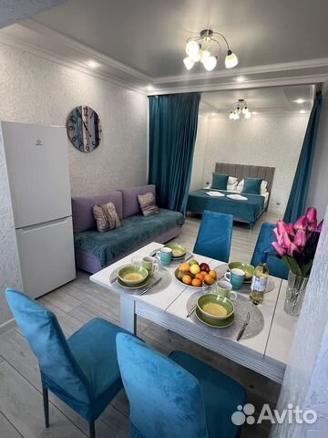 

1-к. квартира, 45 м², 2 кровати