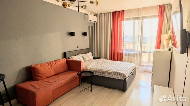 

Квартира-студия, 30 м², 2 кровати