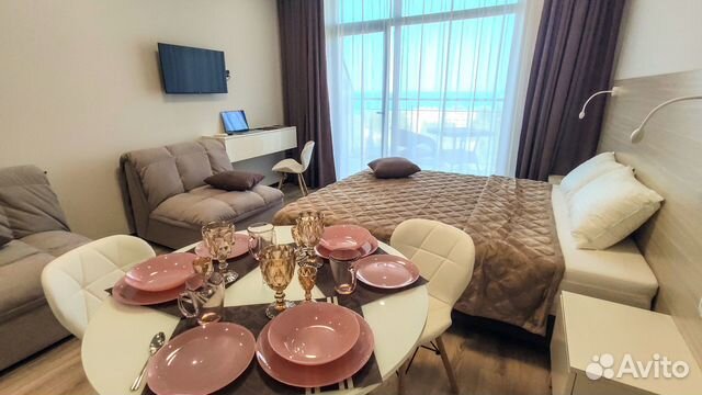 

Квартира-студия, 32 м², 3 кровати