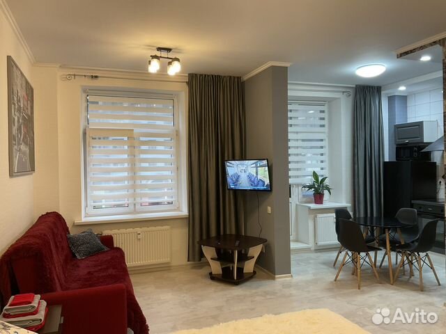 

Квартира-студия, 34 м², 2 кровати