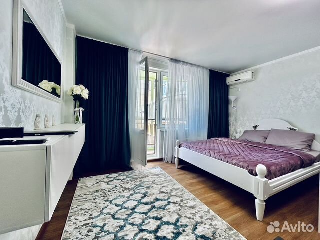 

1-к. квартира, 55 м², 2 кровати