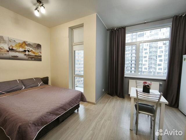

Квартира-студия, 24 м², 1 кровать
