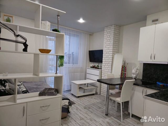 

Квартира-студия, 30 м², 2 кровати
