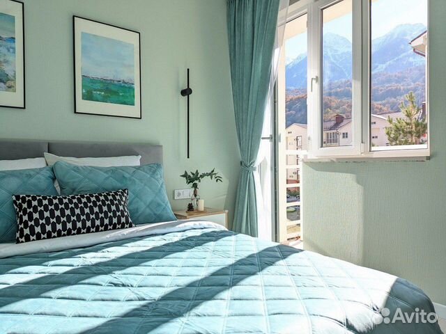 

1-к. квартира, 34 м², 2 кровати