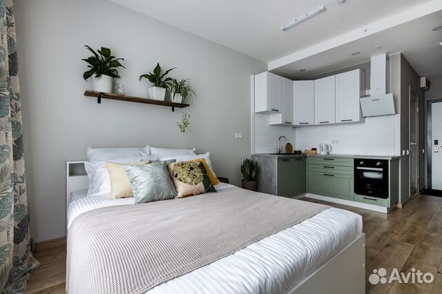 

Квартира-студия, 25 м², 1 кровать