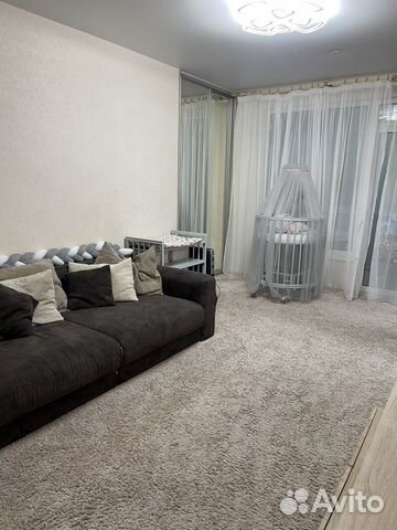 

1-к. квартира, 38 м², 2 кровати