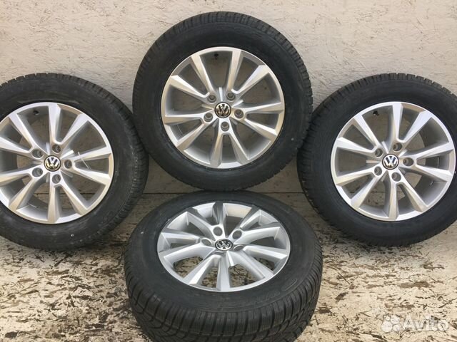 Оригинальные колеса на Volkswagen Touareg R18 Оригинальные колеса на Volkswagen Touareg R18