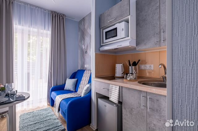 

Квартира-студия, 17 м², 1 кровать
