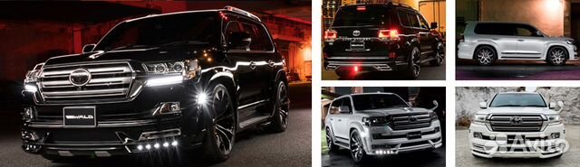 Toyota Land Cruiser 200 2016 Wald тюнинг обвес Toyota Land Cruiser 200 2016 Wald тюнинг обвес