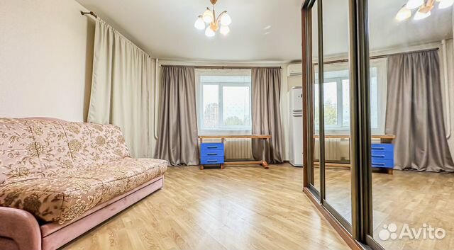 

Квартира-студия, 40 м², 3 кровати