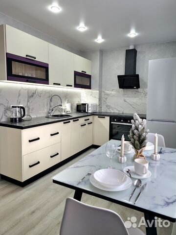 

1-к. квартира, 41 м², 2 кровати