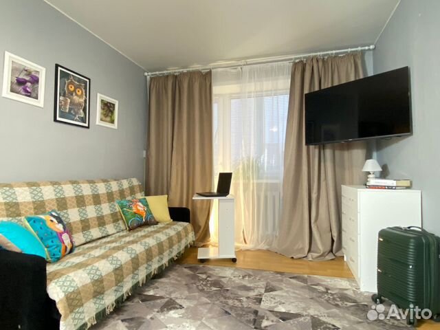

1-к. квартира, 31 м², 2 кровати