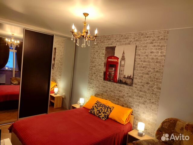 

1-к. квартира, 36 м², 2 кровати