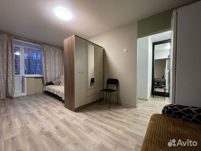 

1-к. квартира, 30 м², 2 кровати