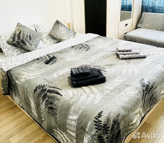 

1-к. квартира, 40 м², 3 кровати