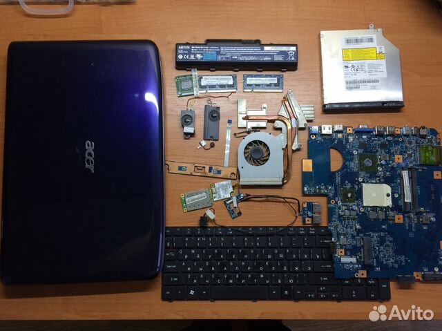 Ноутбук, запчасти Acer aspire 5536