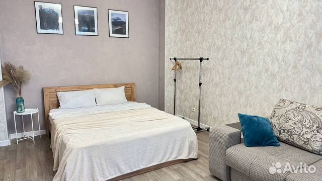 

1-к. квартира, 41 м², 2 кровати