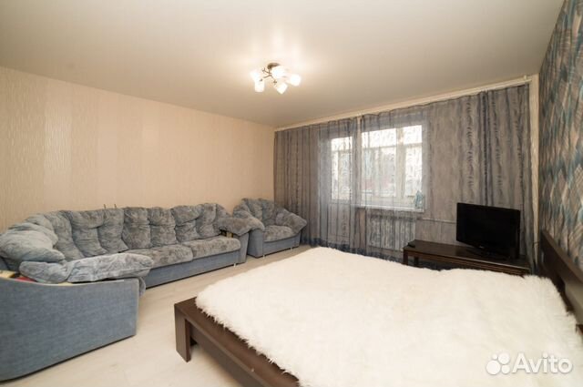 

1-к. квартира, 43 м², 2 кровати