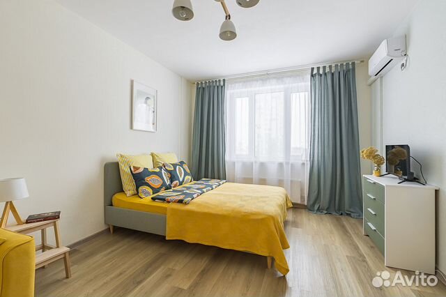

1-к. квартира, 35 м², 2 кровати