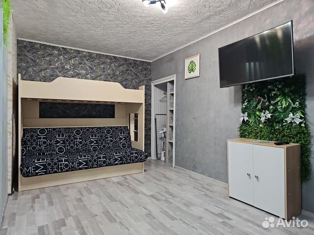 

Квартира-студия, 34 м², 2 кровати