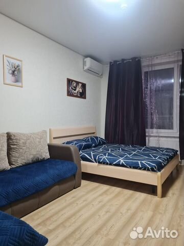 

1-к. квартира, 42 м², 2 кровати