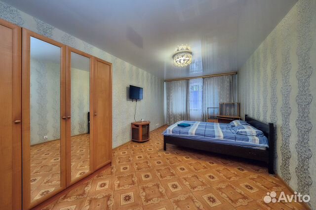 

1-к. квартира, 52 м², 2 кровати