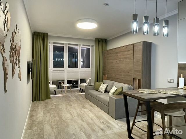 

Квартира-студия, 40 м², 1 кровать