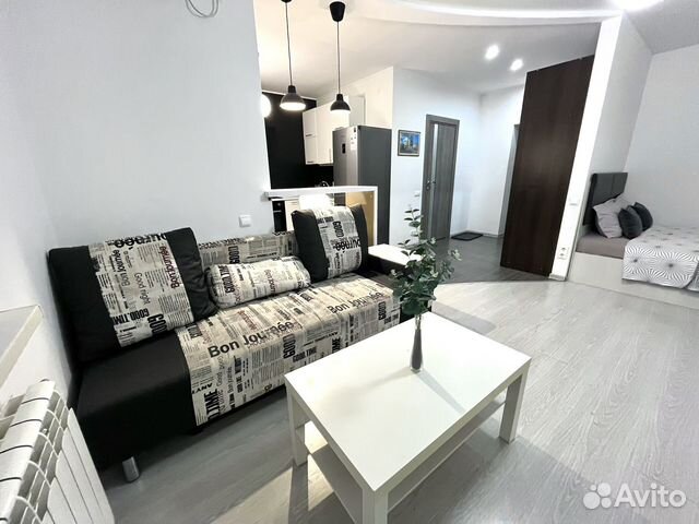 

Квартира-студия, 40 м², 2 кровати