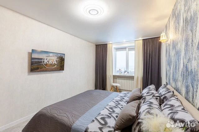 

1-к. квартира, 38 м², 2 кровати
