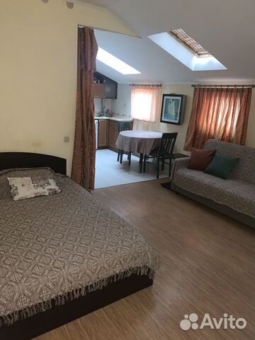 

Квартира-студия, 33 м², 2 кровати