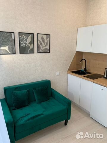 

Квартира-студия, 15 м², 1 кровать