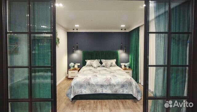 

1-к. квартира, 67 м², 2 кровати