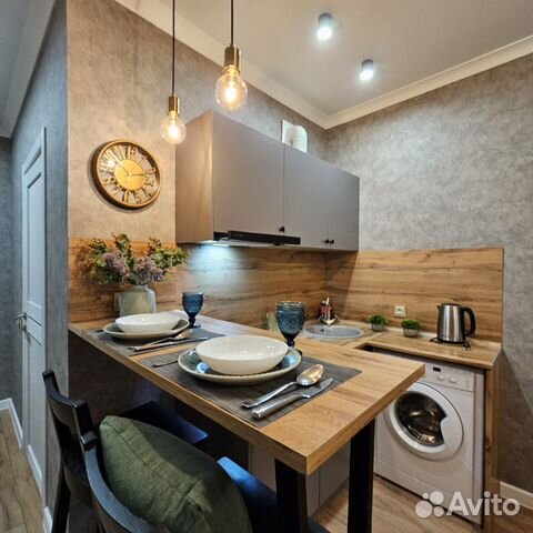 

Квартира-студия, 30 м², 1 кровать