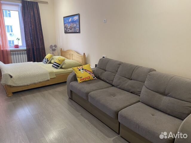 

Квартира-студия, 44 м², 2 кровати