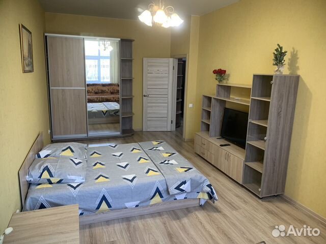 

1-к. квартира, 42 м², 3 кровати