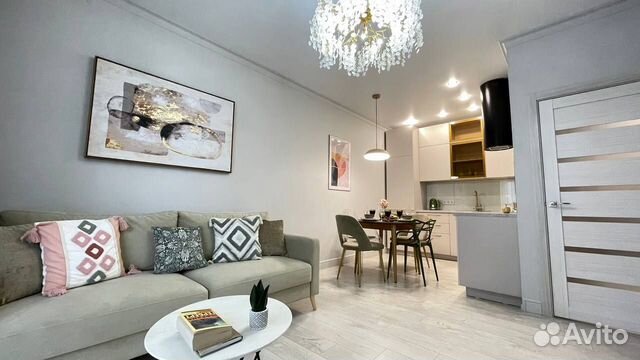 

1-к. квартира, 43,9 м², 2 кровати