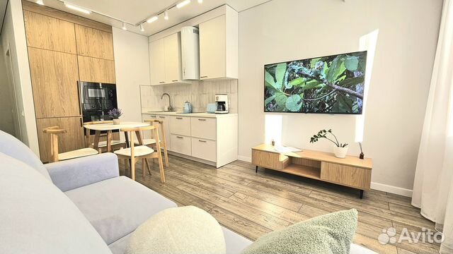 

1-к. квартира, 40 м², 2 кровати