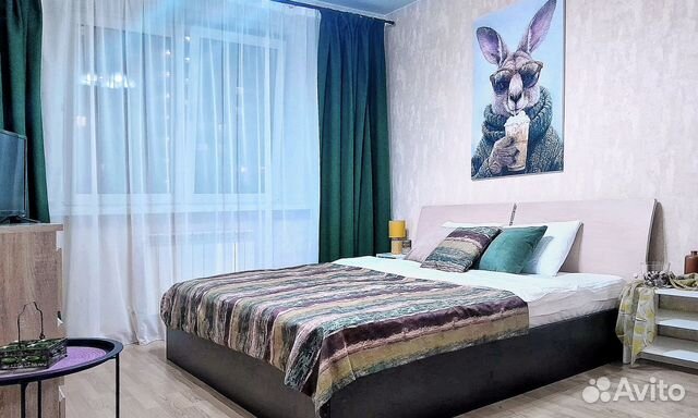 

1-к. квартира, 34 м², 1 кровать